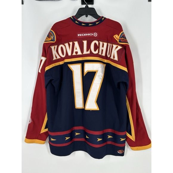 NHL Atlanta Thrashers Ilya‎ Kovalchuk Koho Stitched Sewn Embroidered Jersey 2XL - Picture 2 of 9
